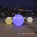 waterproof cordless rechargeable Chrismas plastic ball ornament/ led glow swimming pool ball